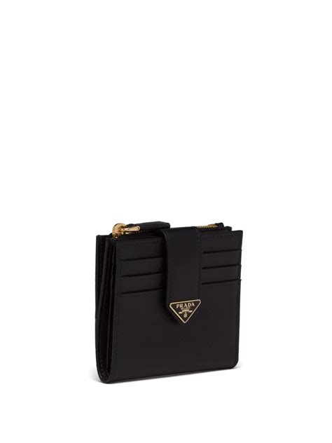 prada medium tab wallet|farfetch Prada wallet.